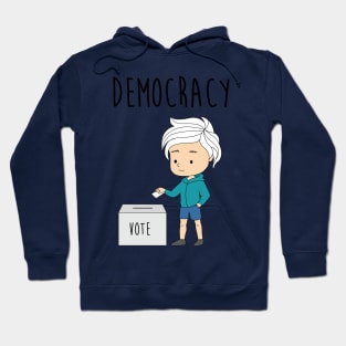 International Day of Democracy - celebrate the day for the human rights Hoodie